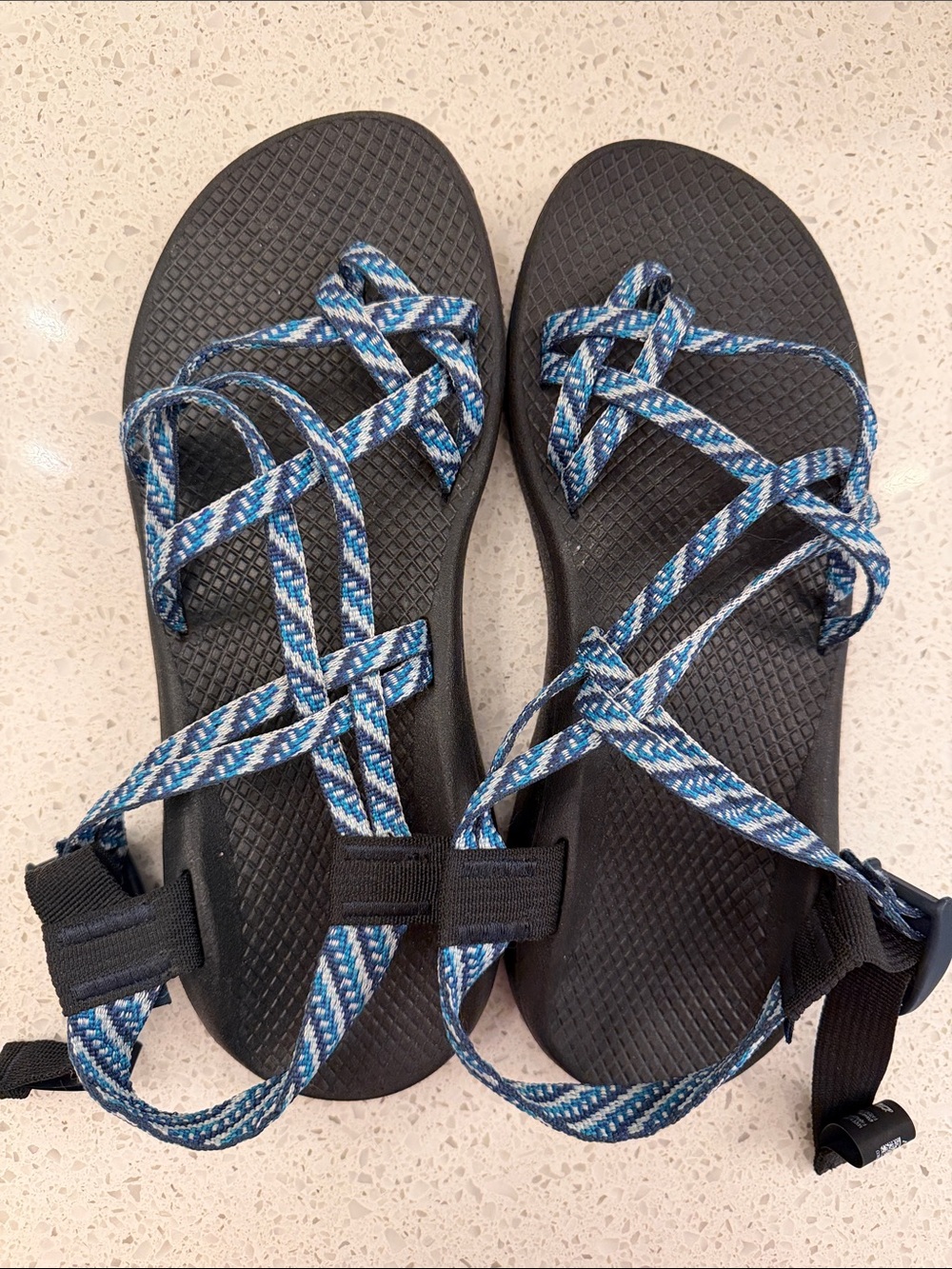 Blue Chaco women’s sandals